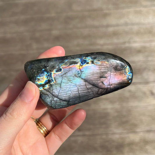 Labradorite Small Freeform Crystal - Intuition, Transformation