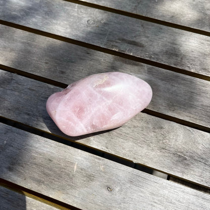 Rose Quartz Medium Freeform Crystal - Unconditional Love, Emotional Healing