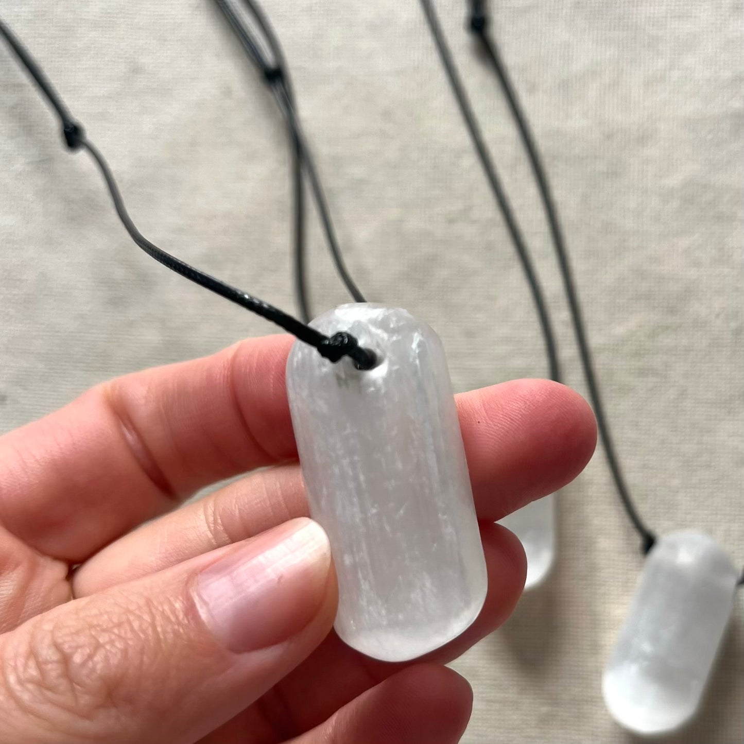 Purify Pendant - Selenite