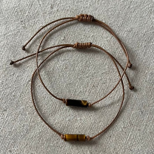 Sacred Cord Bracelet - Tiger Eye