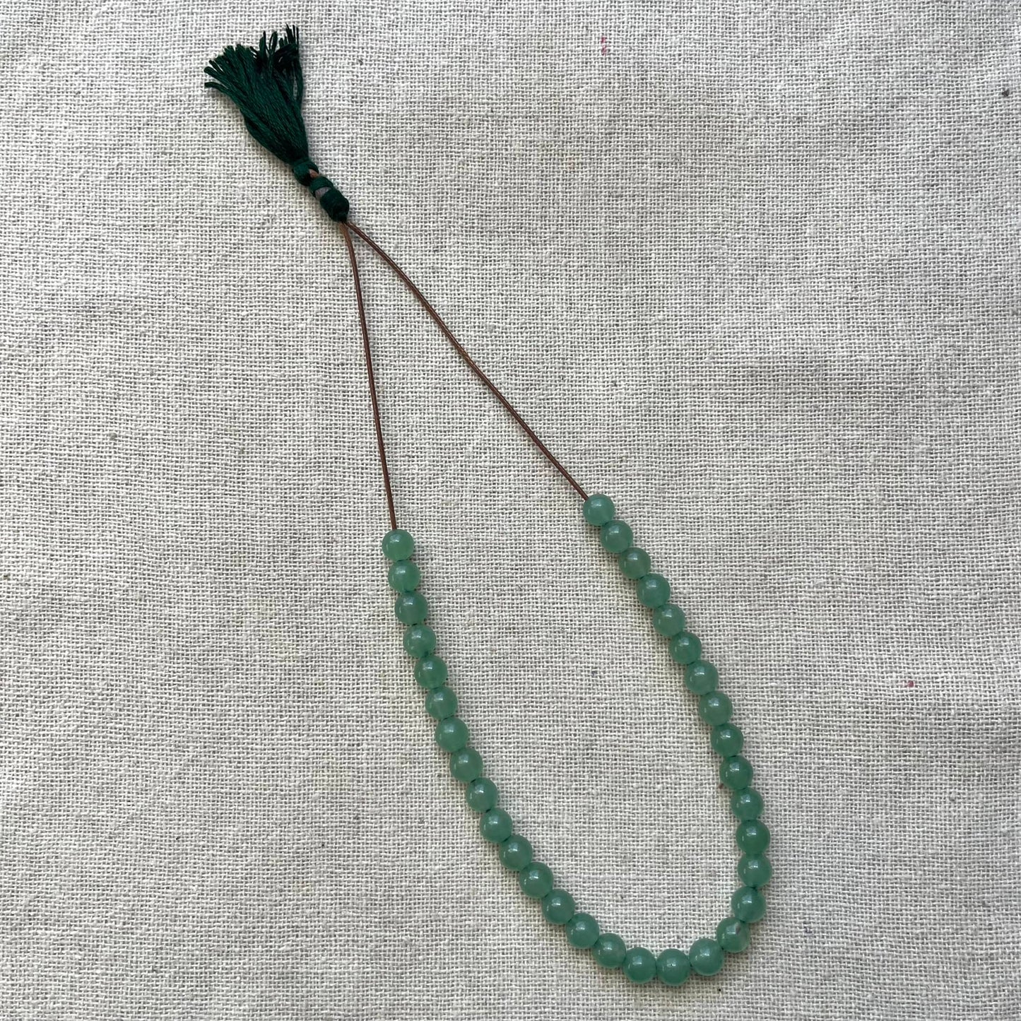 Komboloi Worry Beads - Green Aventurine