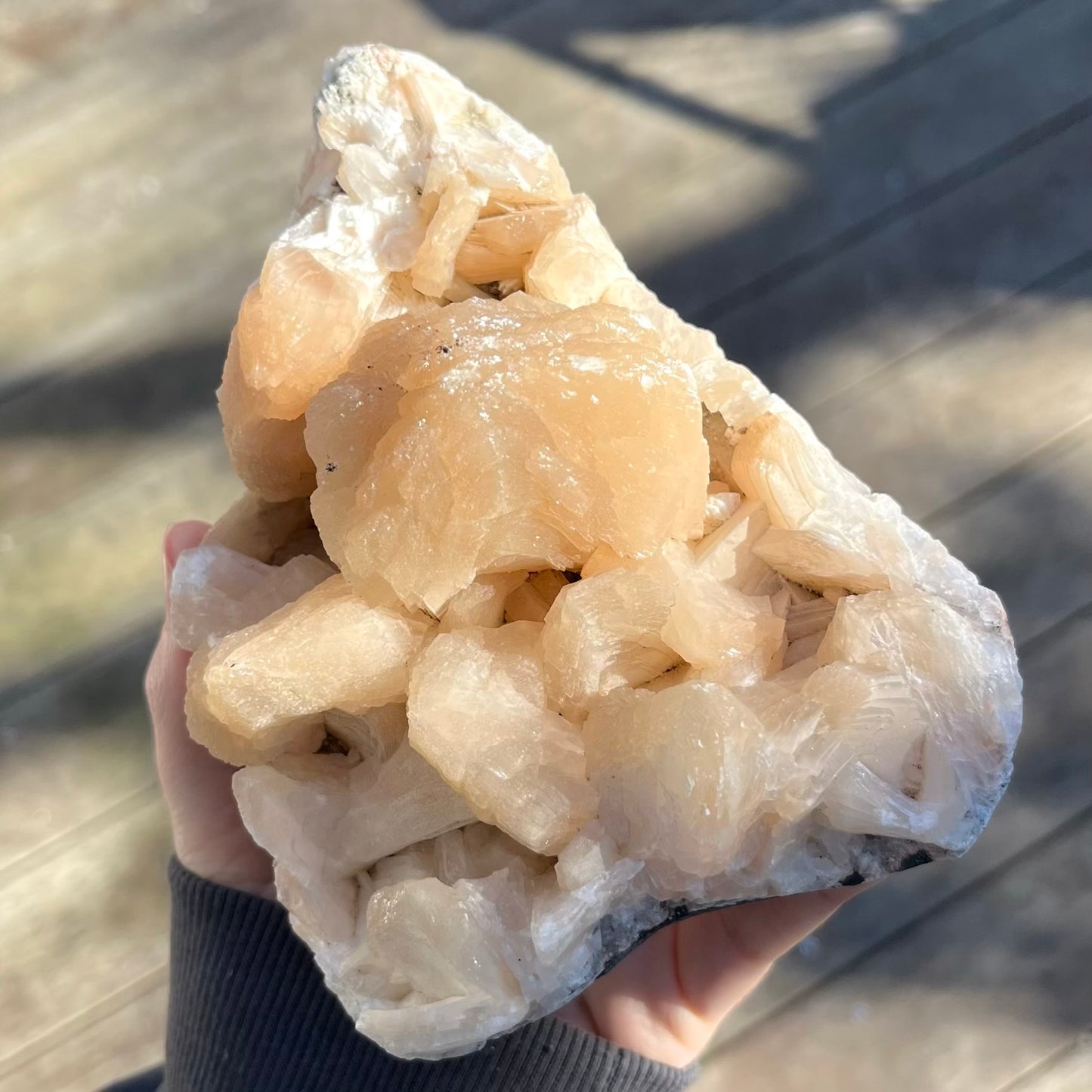 Apophyllite Large Cluster Crystal - Calming, Intuition, Clarity, Spiritual Connection