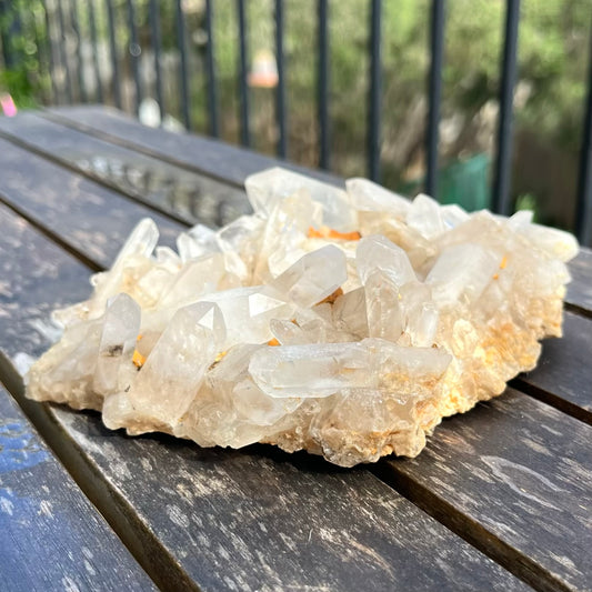 Quartz XL Cluster Crystal - Cleansing, Amplifying, Harmonising