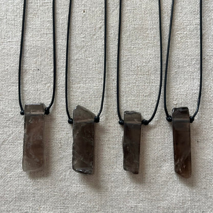 Rock Pendant - Smoky Quartz