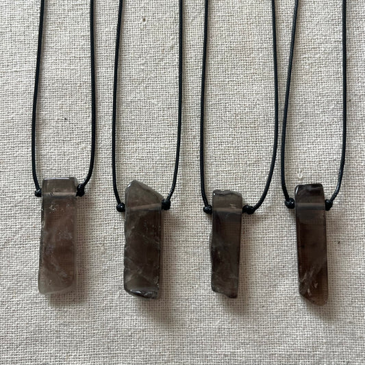 Rock Pendant - Smoky Quartz