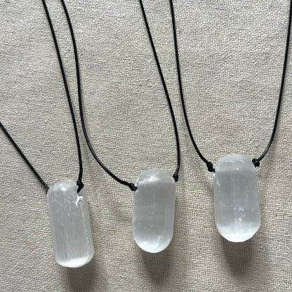Purify Pendant - Selenite