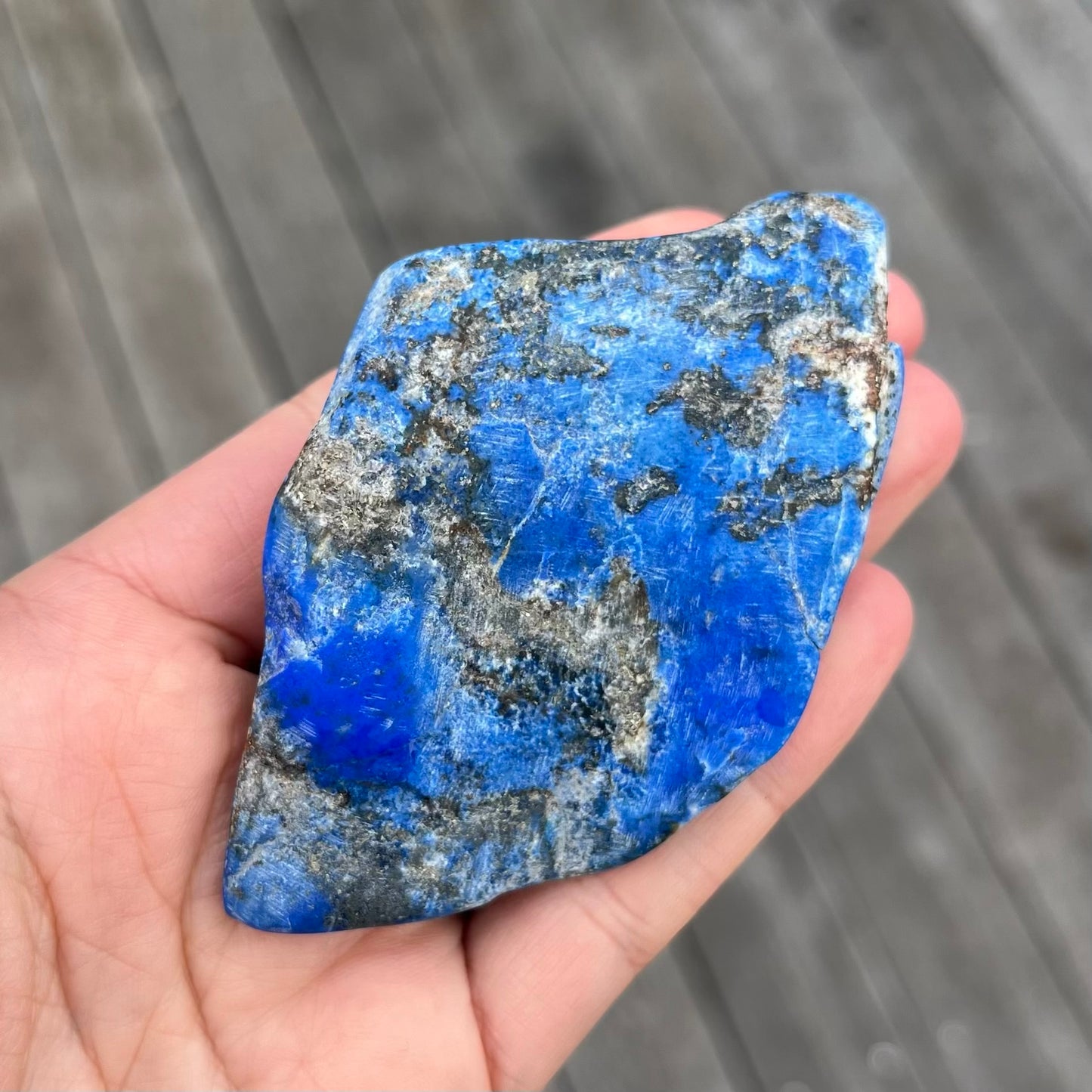 Lapis Lazuli Medium Raw Crystal - Abundant, Energizing, Joyful