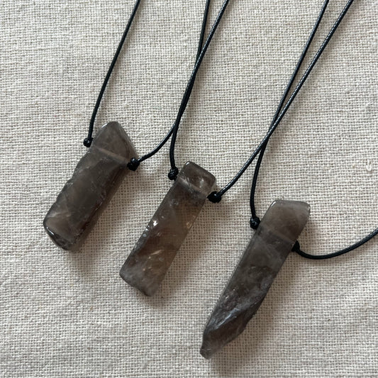 Rock Pendant - Smoky Quartz