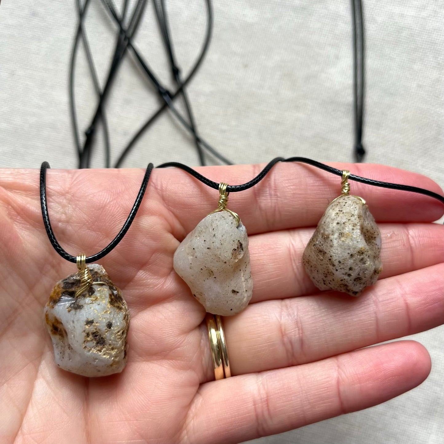 Quartz Geode Pendant