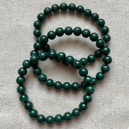 Malachite 8mm Beaded Bracelet - Transformation