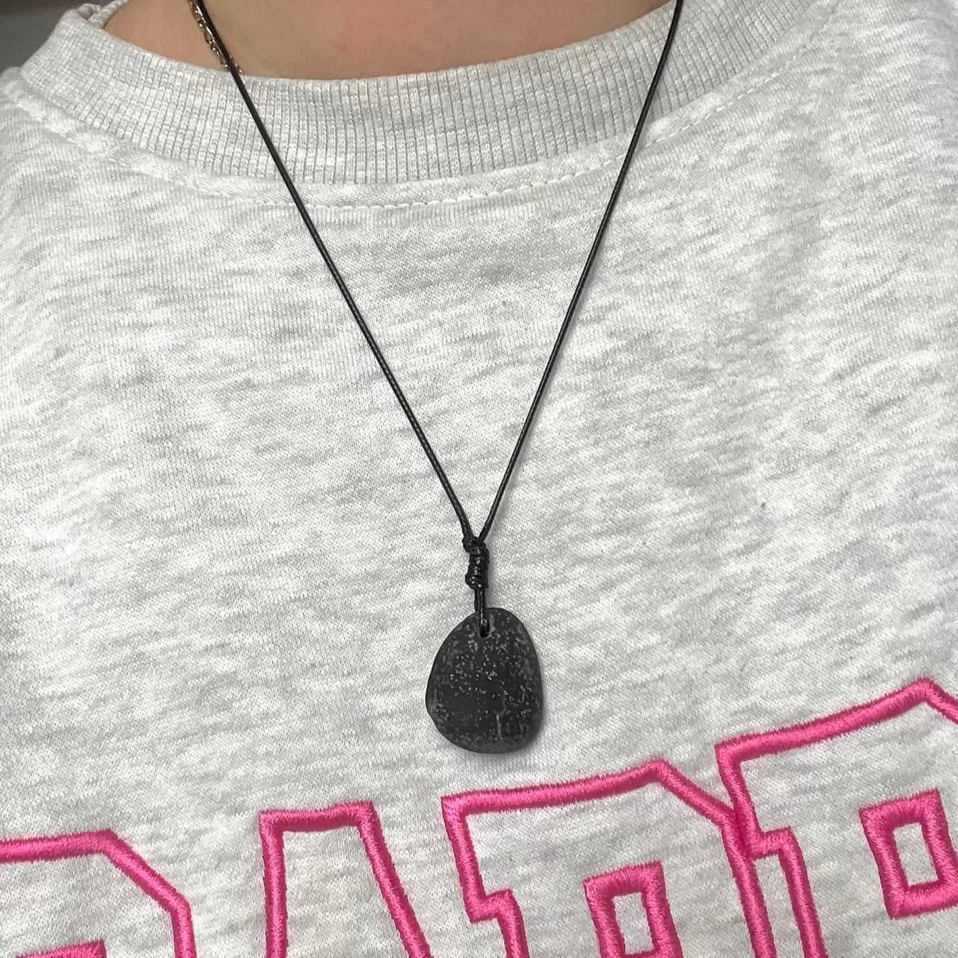 Grounding Pendant - Volcanic Rock/Basalt