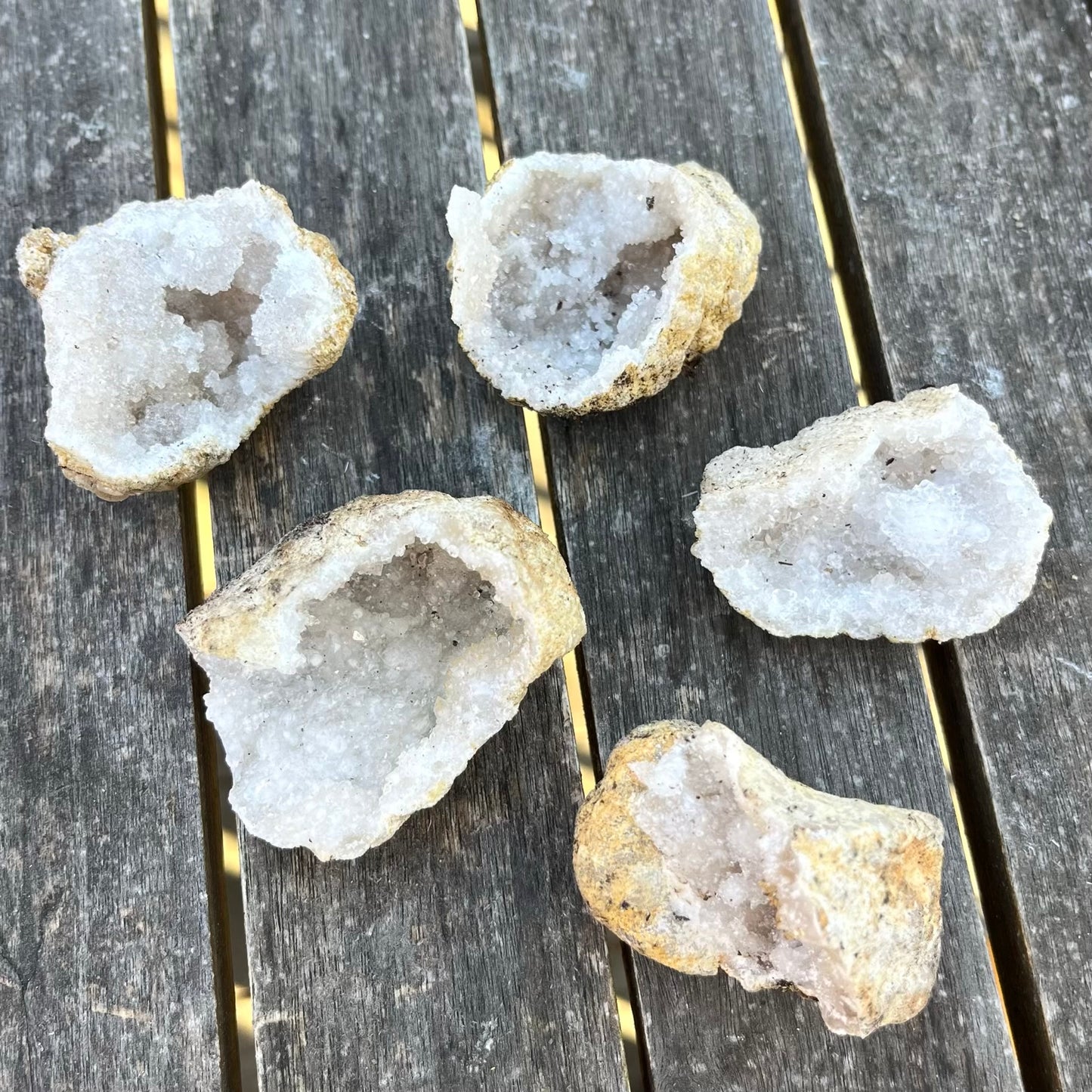 Quartz Geode Raw Crystal - High-Vibe, Amplification