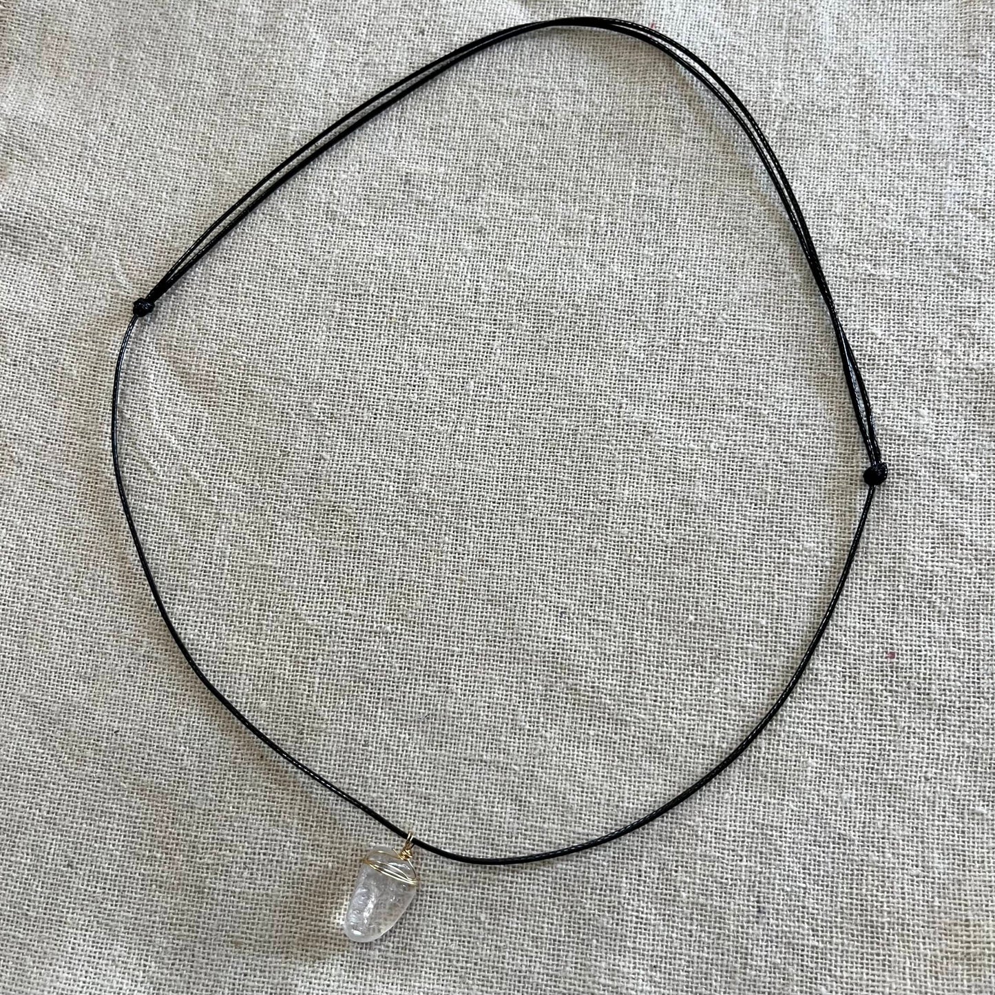 Divinity Pendant - Clear Quartz