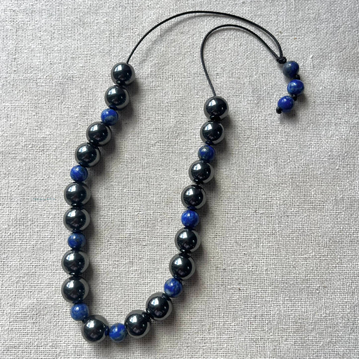 Komboloi Worry Beads - Hematite & Lapis