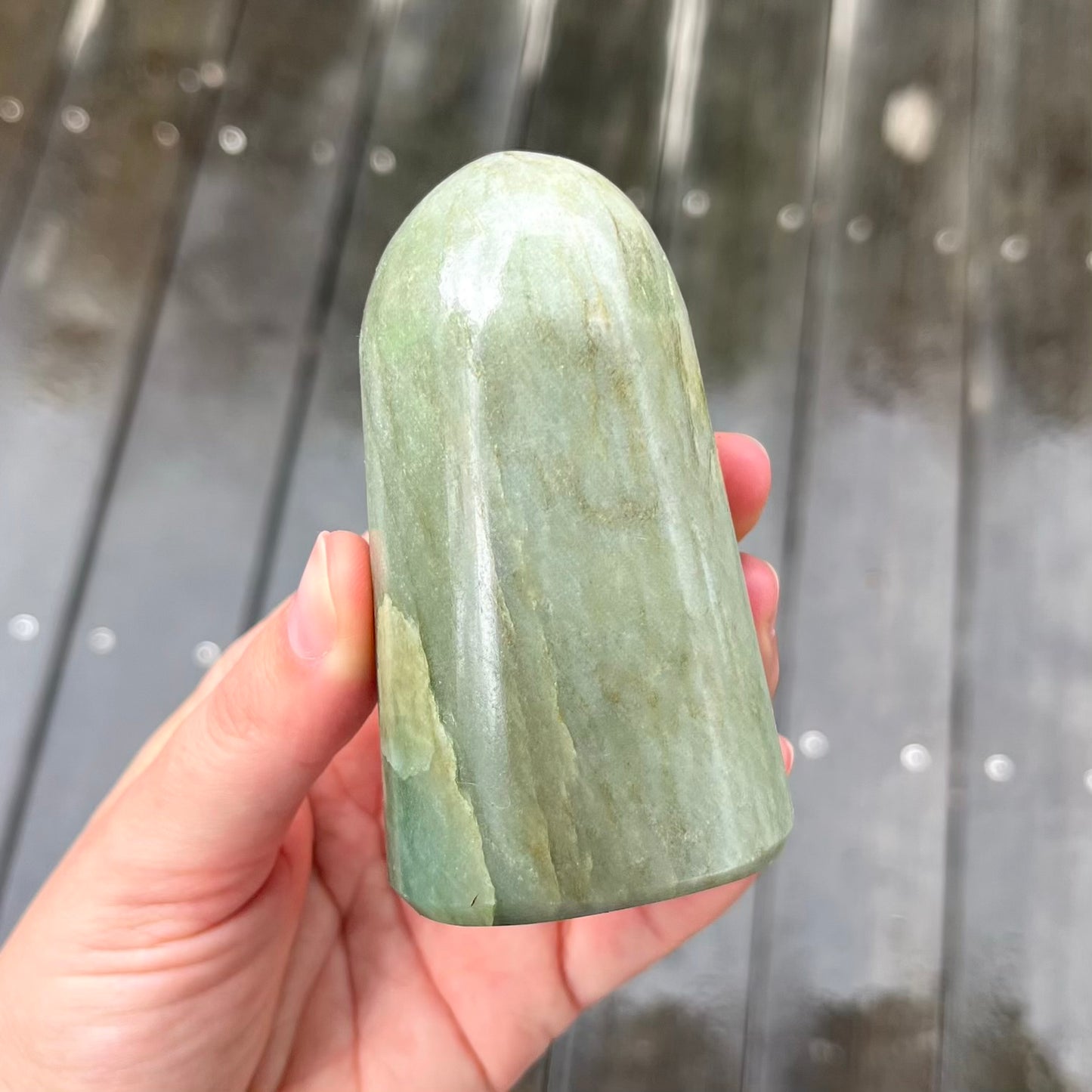 Green Aventurine Freeform Crystal - Lucky, Positivity, Uplifting