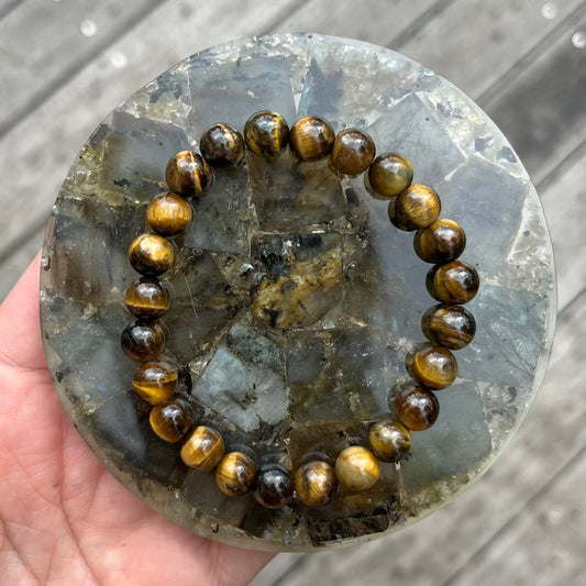 Labradorite Coaster/Plate - Intuitive, Shielding