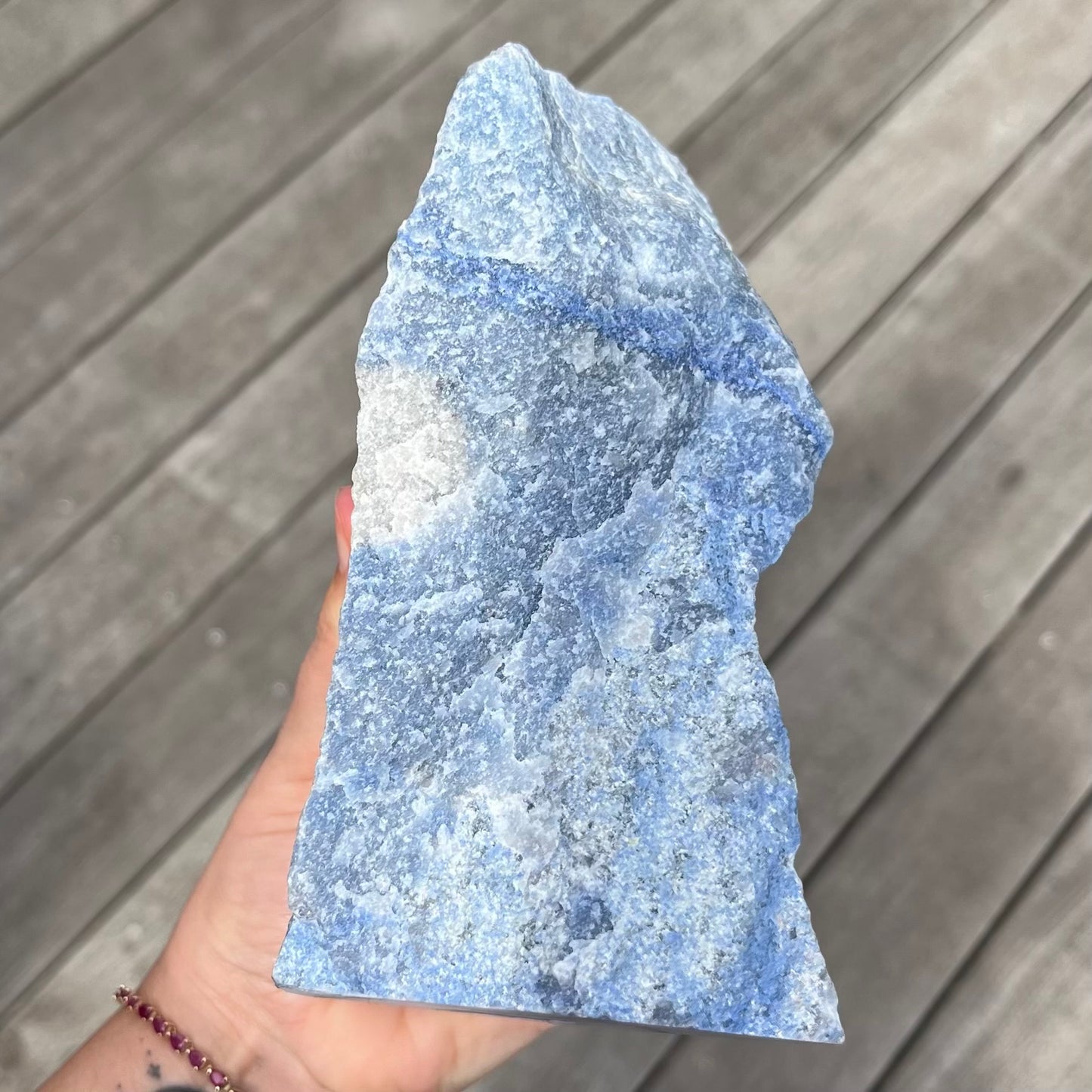 Sodalite XL Raw Crystal - Insight, Calm, Grounding