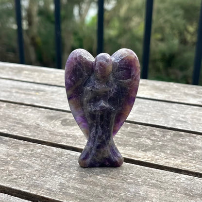 Amethyst Angel Crystal - Spiritual Protection