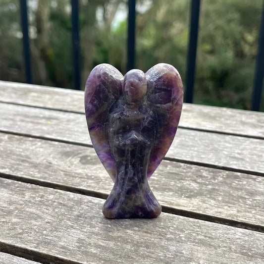 Amethyst Angel Crystal - Spiritual Protection