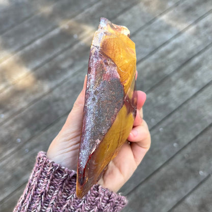 Mookaite Large Slab Crystal - Inner Strengh, Motivation