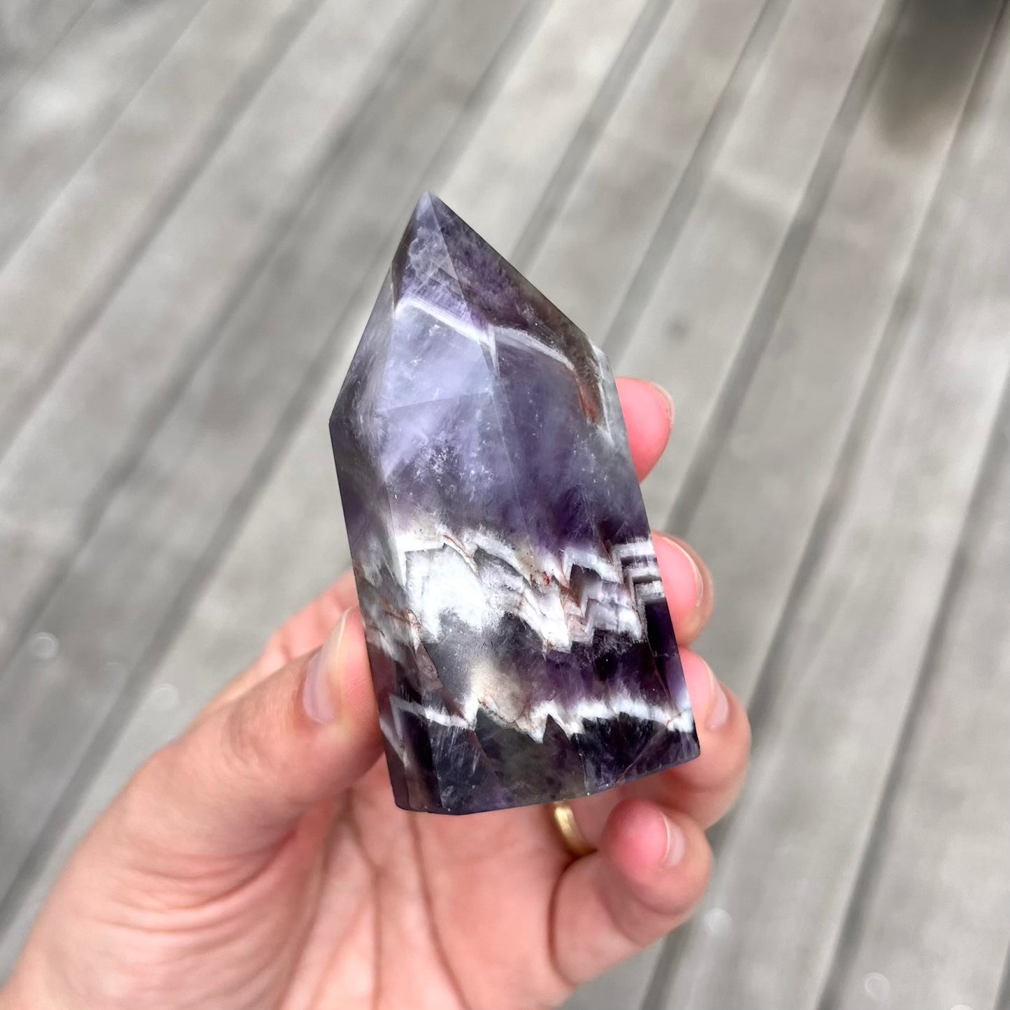 Amethyst Small Point Crystal - Calming, Protective, Balancing