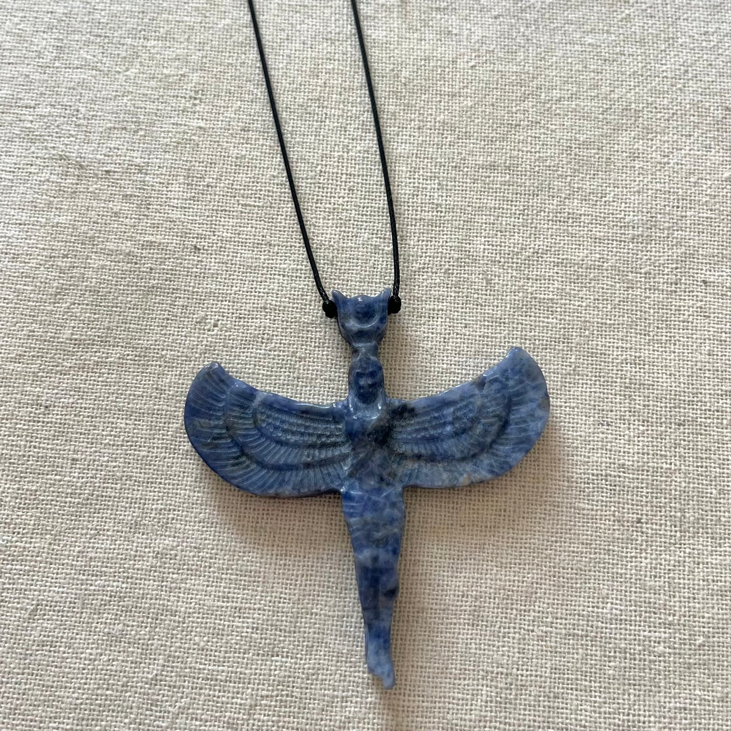 Goddess Isis Pendant - Sodalite