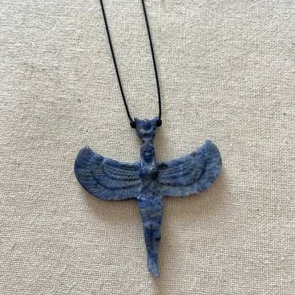 Goddess Isis Pendant - Sodalite