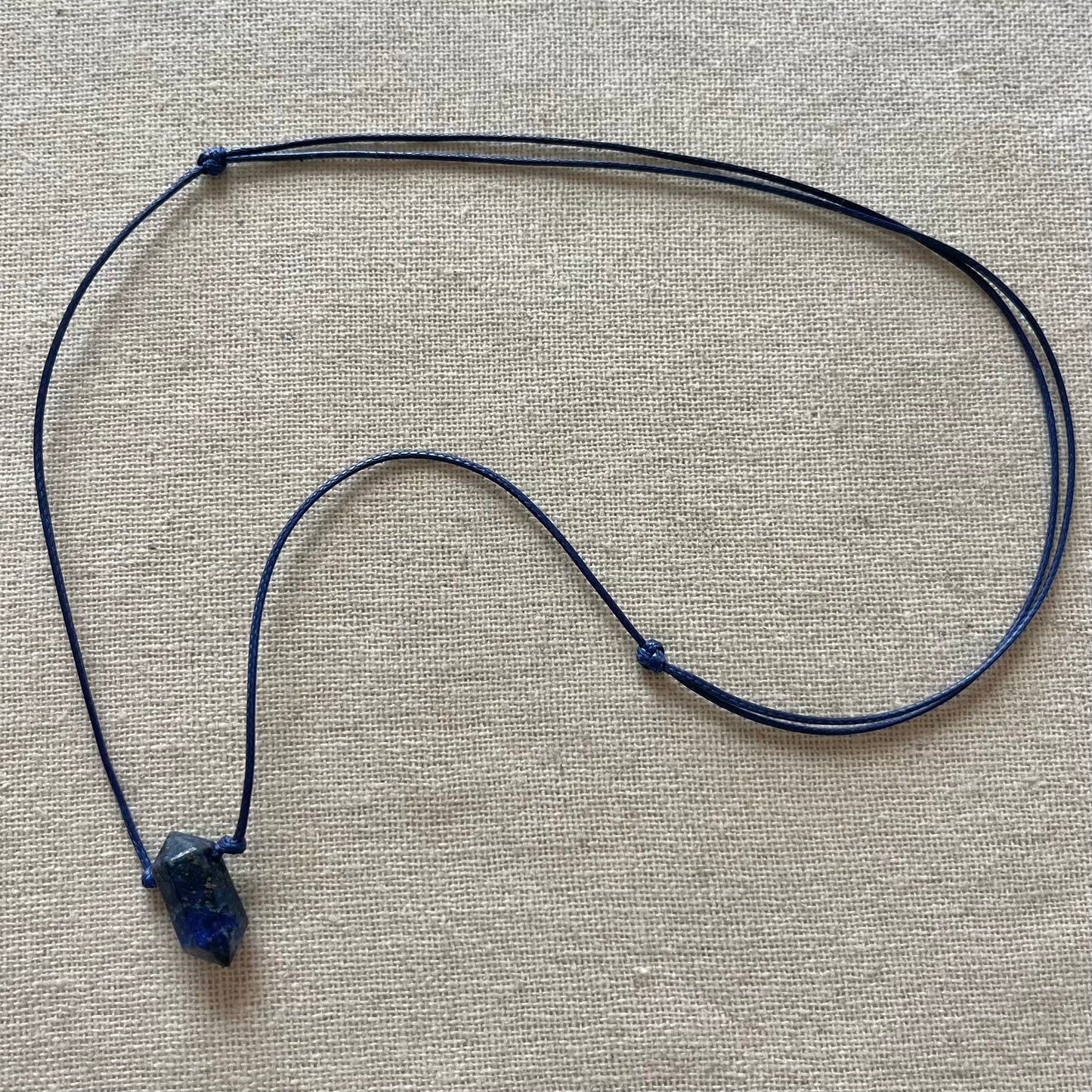 Power Point Pendant - Lapis Lazuli