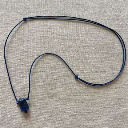 Power Point Pendant - Lapis Lazuli