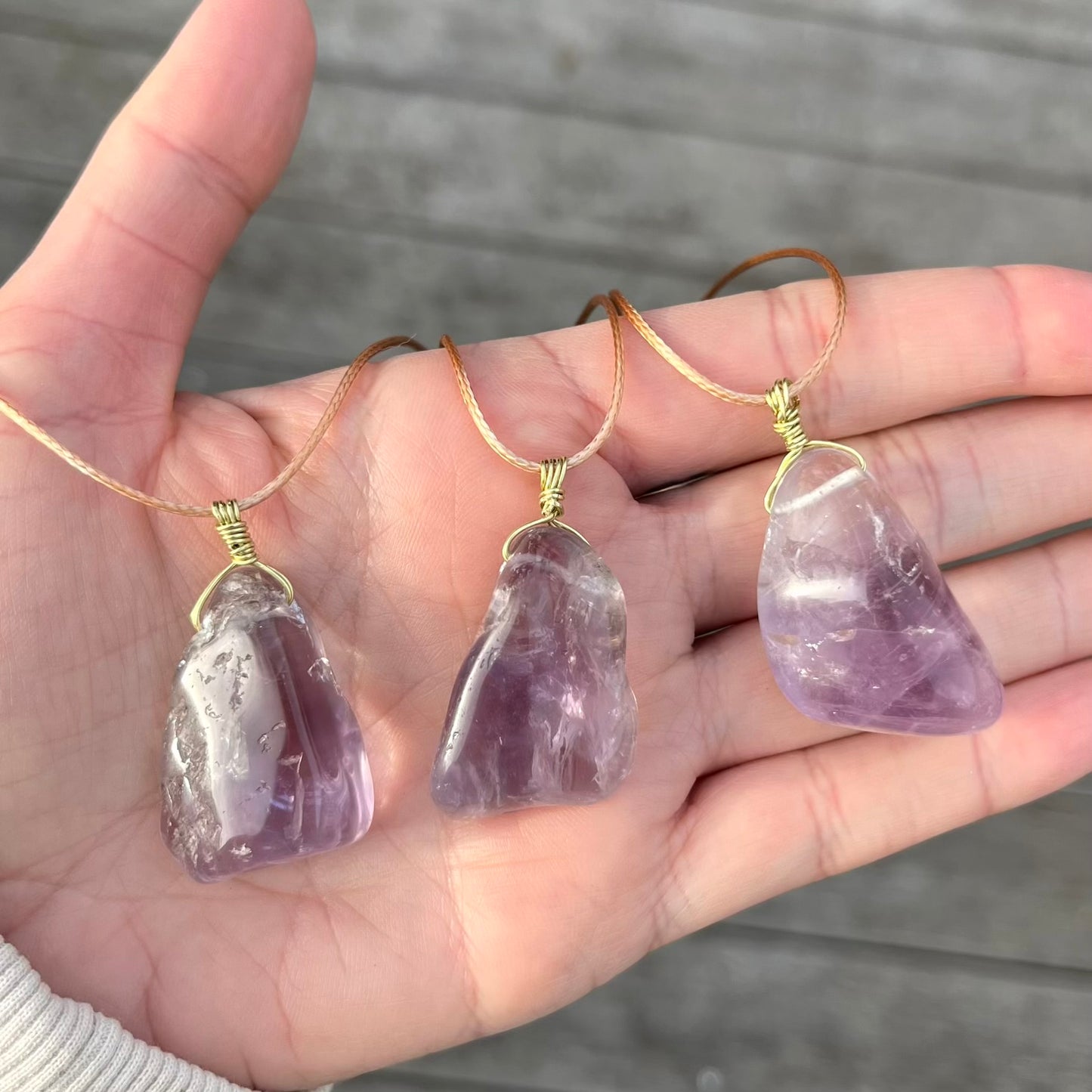 Spiritual Protection Pendant - Amethyst