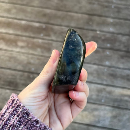 Labradorite Medium Freeform Crystal - Intuition, Transformation