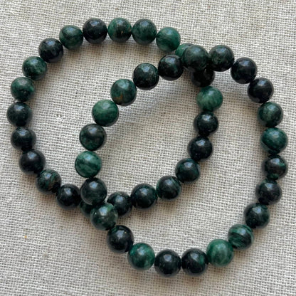 Fuchsite 8mm Beaded Bracelet - Self-Worth