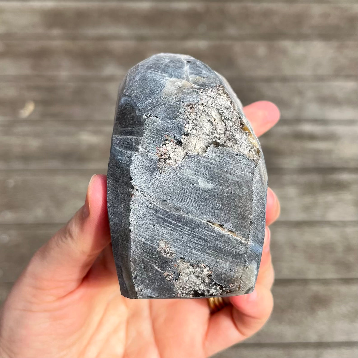 Amethyst Large Base-Cut Crystal – Calm, Protection & Balance