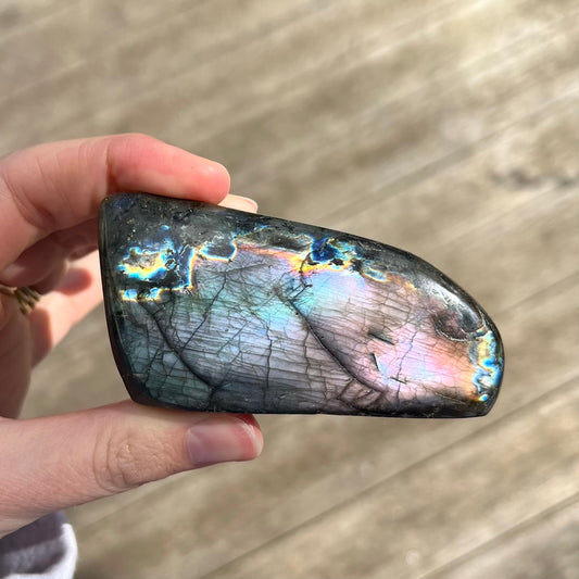 Labradorite Small Freeform Crystal - Intuition, Transformation