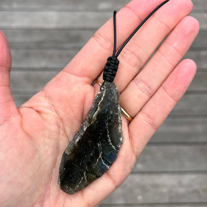 Labradorite Pendant - ONE OF A KIND