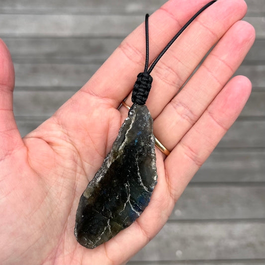Labradorite Pendant - ONE OF A KIND
