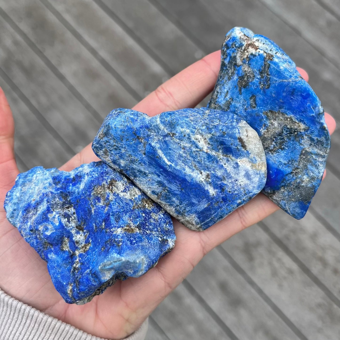 Lapis Lazuli Medium Raw Crystal - Abundant, Energizing, Joyful