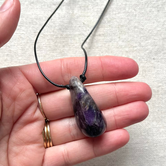 Amethyst Pendant - ONE OF A KIND