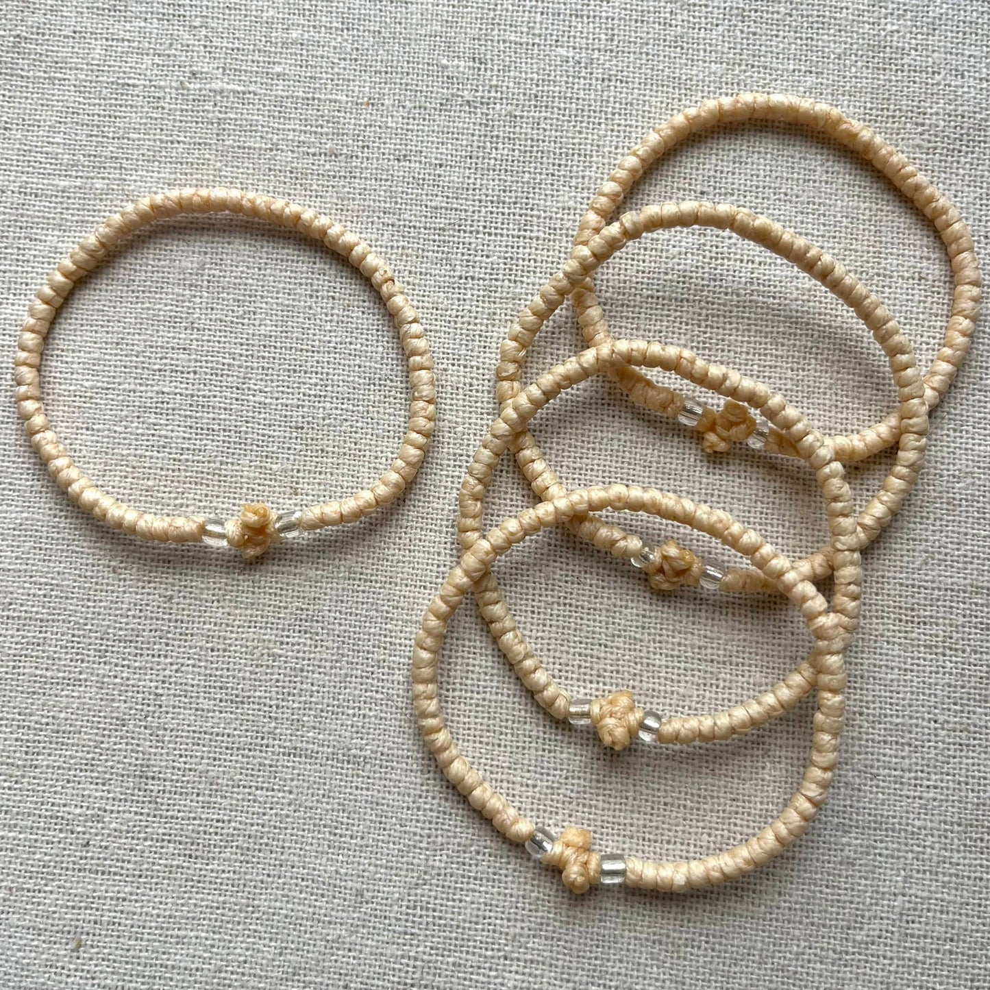 Komboskini Bracelet - Beige