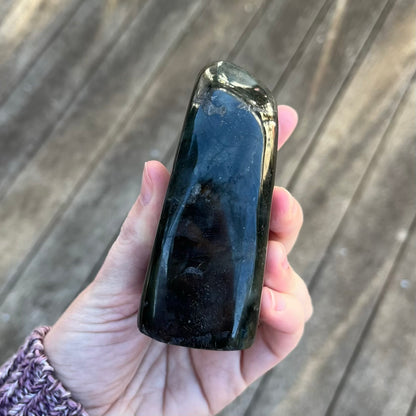 Labradorite Large Freeform Crystal - Intuition, Transformation