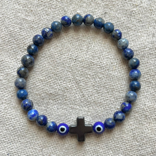 Aegean Blessing Bracelet - Lapis Lazuli