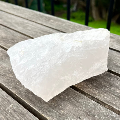 Clear Quartz Large Raw Crystal - Master Healer