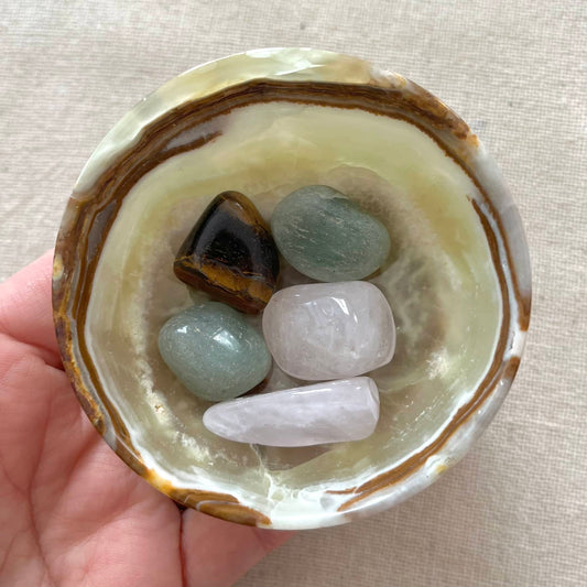 Green Onyx Bowl - Small