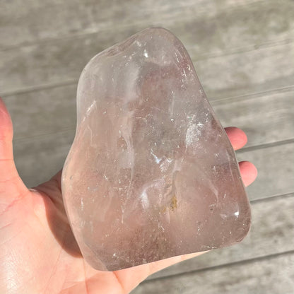 Clear Quartz Large Freeform Crystal - Clarity, Amplification, Healing