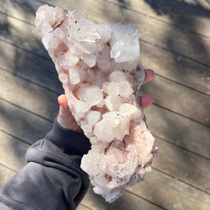 Apophyllite XL Cluster Crystal - Calming, Intuition, Clarity, Spiritual Connection
