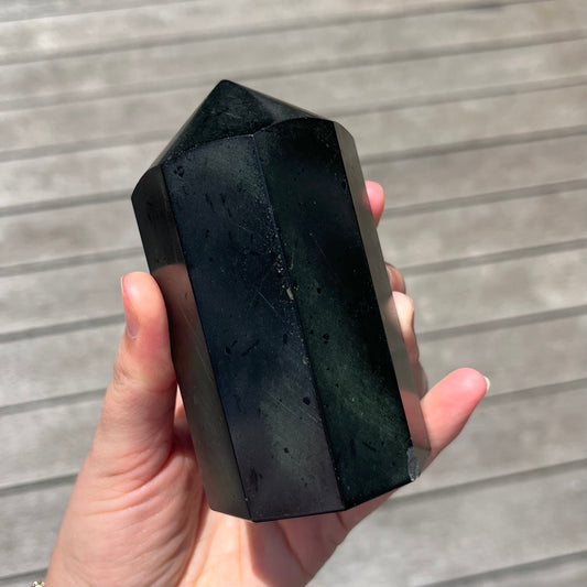 Black Tourmaline XL Generator Crystal - Protection