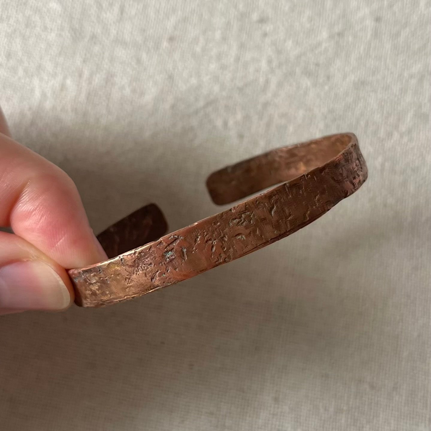 Copper Cuff Bracelet - Energy, Vitality, Balance