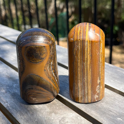 Tiger Eye Freeform Crystal - Courage, Focus, Protection