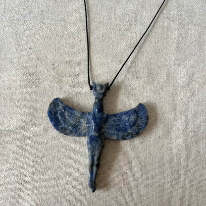 Goddess Isis Pendant - Sodalite