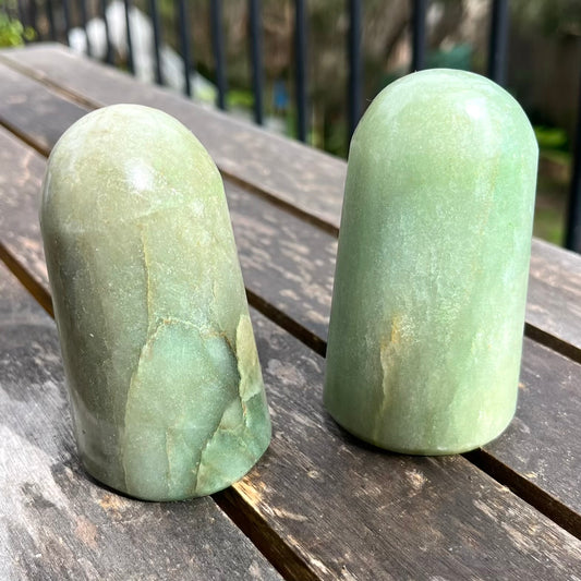 Green Aventurine Freeform Crystal - Lucky, Positivity, Uplifting